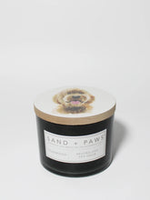 Sand + Paws Teakwood 12 oz scented candle